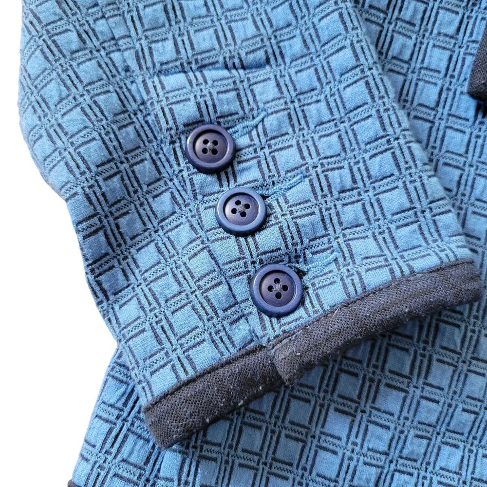 CAbi Blue Textured Blazer